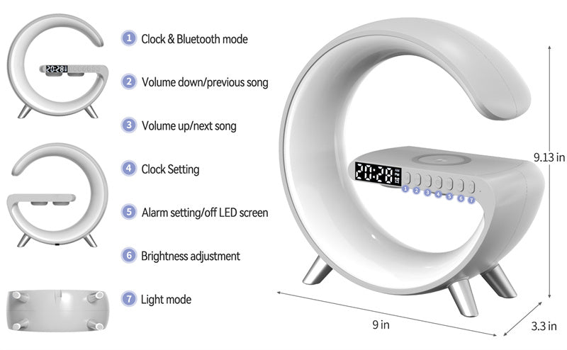 LuminoSound Charge Hub